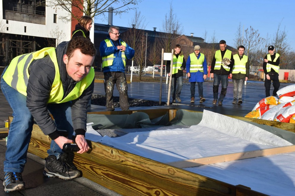 Eines der vielfaltigen Tatigkeitsfelder handwerkliches Arbeiten im Zechenpark