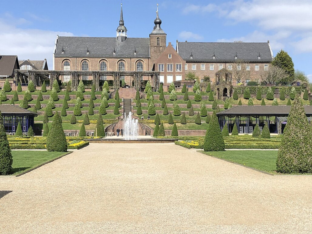 Terrassengarten Kloster Kamp